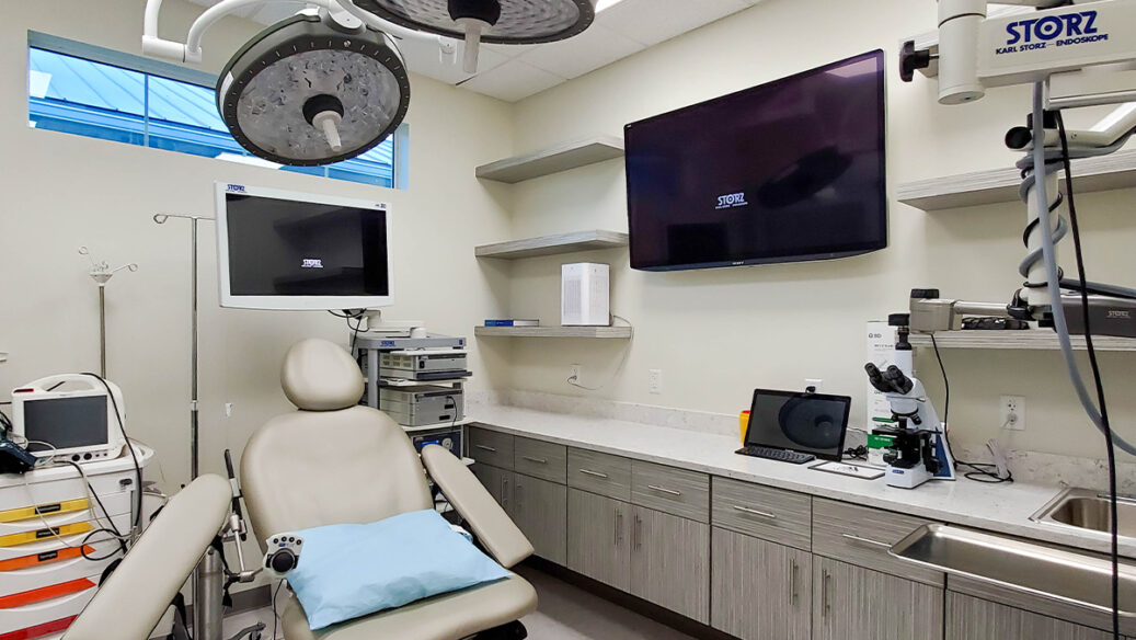 Operating room with robotic tools